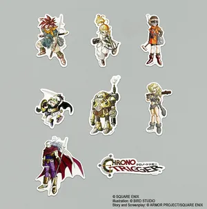 クロノ・トリガー　キャラクターステッカーセット