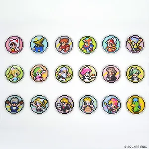 ファイナルファンタジー ピクセルリマスター　アイコンアクリルシールコレクション