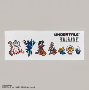 UNDERTALE×FINAL FANTASY　てぬぐい