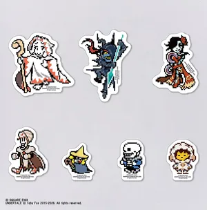 UNDERTALE×FINAL FANTASY　ステッカーセット